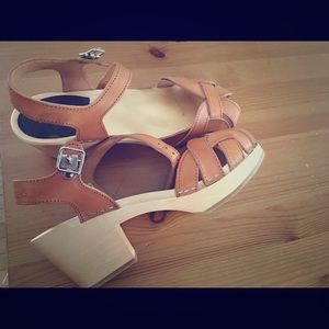 Swedish Hasbeen sandals, never worn!